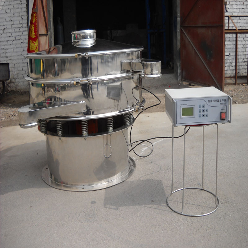 合眾牌超聲波振動篩 專業(yè)解決細粉堵網(wǎng)難篩現(xiàn)象