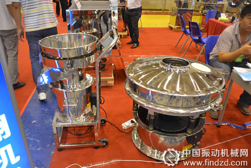 中國振動機械網青島粉體展展臺