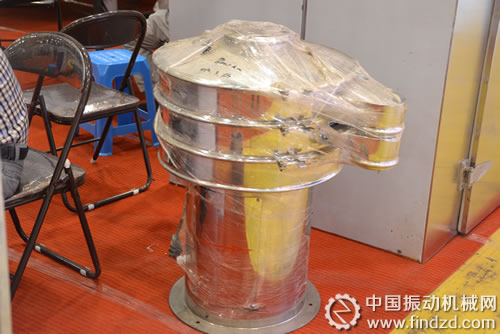中國振動機械網青島粉體展展臺