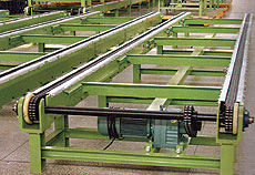 鏈條輸送機，鏈式輸送機，金屬鏈條輸送機