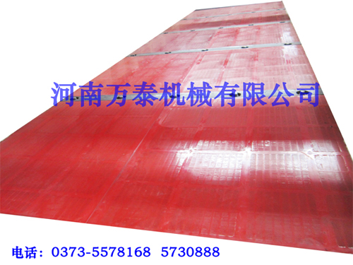  供應(yīng)河南萬泰聚氨酯條縫篩板 質(zhì)優(yōu)價(jià)廉 振動(dòng)篩配件 條縫篩板 