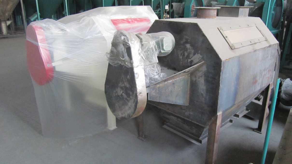 飼料原糧滾筒初清篩