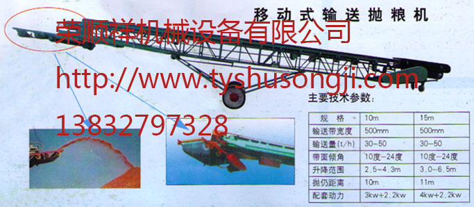 移動(dòng)式拋糧機(jī)廠家、拋糧機(jī)圖片盡在榮順祥