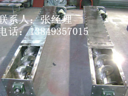 不銹鋼管式螺旋輸送機/面粉廠推薦不銹鋼螺旋輸送機廠家