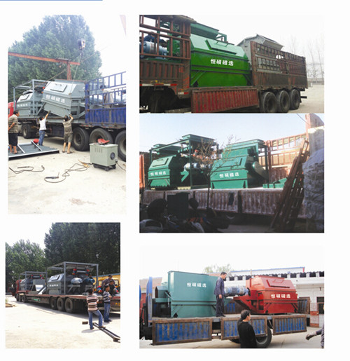 可調(diào)磁場強(qiáng)度的鐵礦磁選設(shè)備，磁鐵礦干式磁選機(jī)