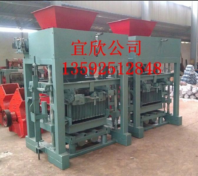 廣東新型建材小型半自動空心免燒制磚機(jī) 水泥制磚機(jī) 鋼筋水泥墊塊磚機(jī)