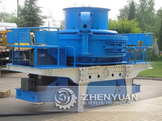 河南振源科技5X系列高效離心沖擊式破碎機、新型制砂機、碎石整形 