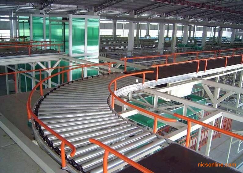 轉(zhuǎn)彎滾筒輸送機(jī)，彎道滾筒輸送機(jī)，動(dòng)力轉(zhuǎn)彎滾筒輸送機(jī)，無(wú)動(dòng)力轉(zhuǎn)彎滾筒輸送機(jī)