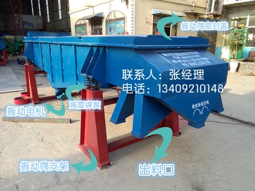 石英砂用振動(dòng)篩/石英粉推薦1040型分級篩/宏源振動(dòng)