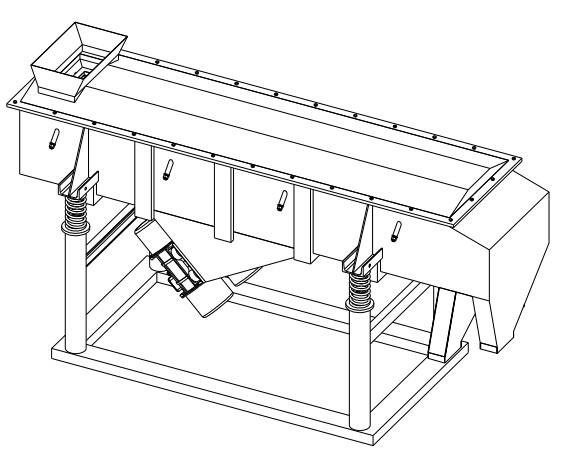 石英砂直線篩-新鄉(xiāng)華維1503738057