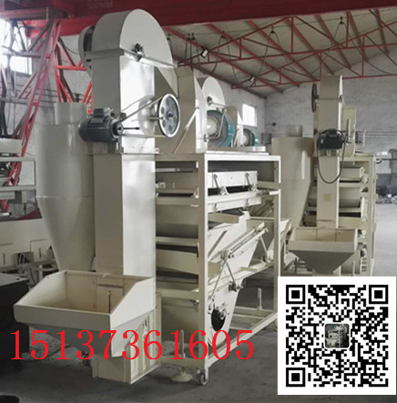 篩選小麥里雜物的篩分振動篩/清糧機(jī)的廠家電話