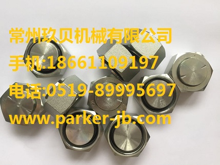 PARKER派克液壓接頭，PARKER派克錐孔堵頭VKAM