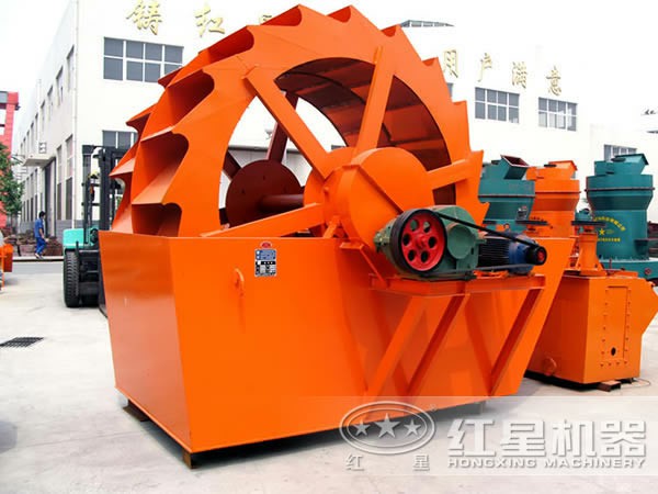 一小時洗100噸炮轟沙洗砂機LYJ73