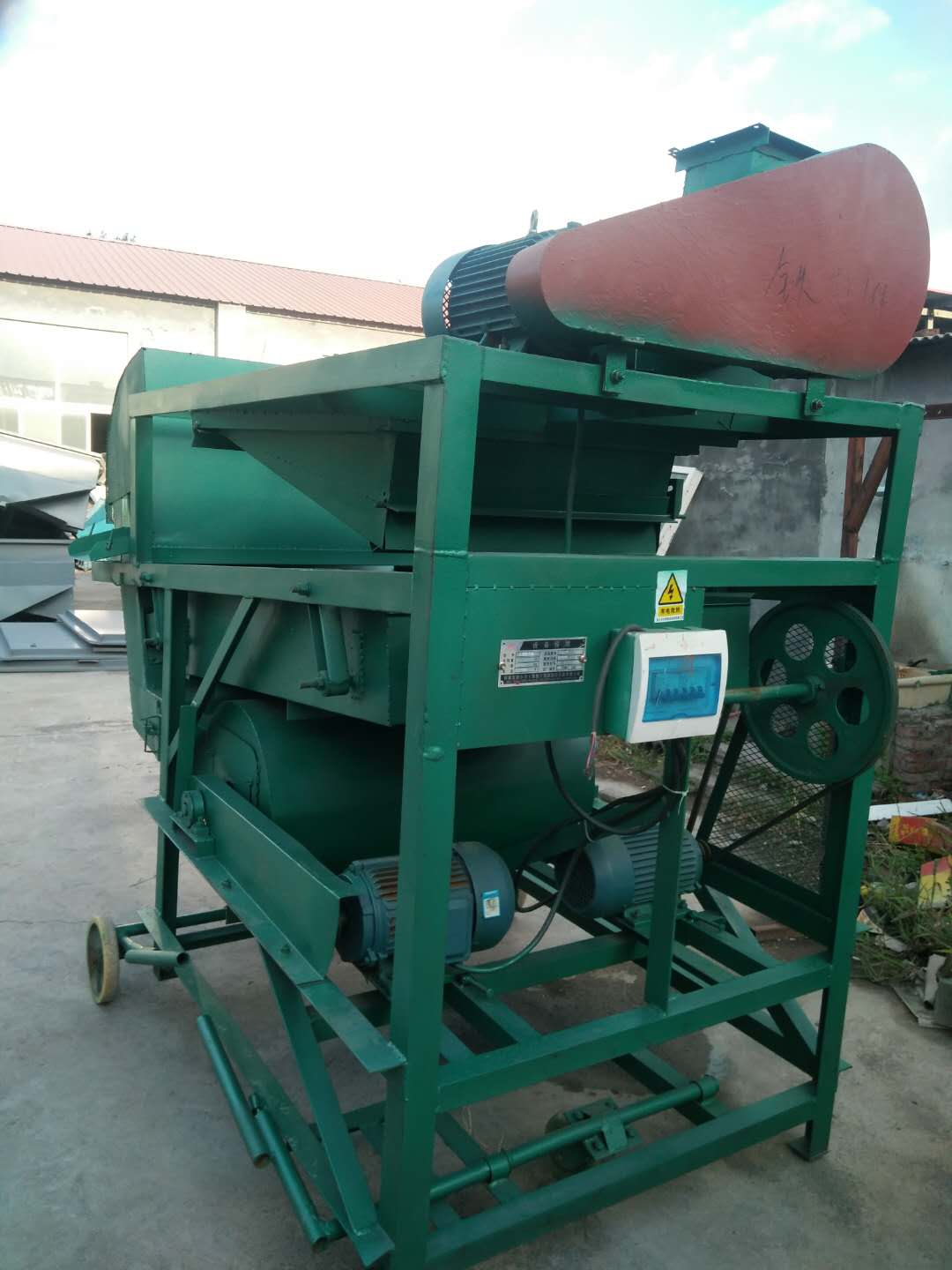 雙層通用糧食 種子 芝麻除雜篩分機(jī)-多功能振動(dòng)糧食除雜機(jī)