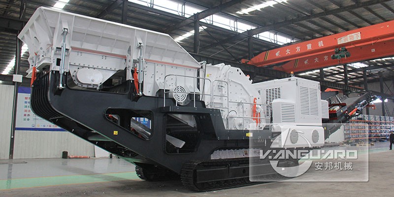 安邦機(jī)械履帶式移動破碎站