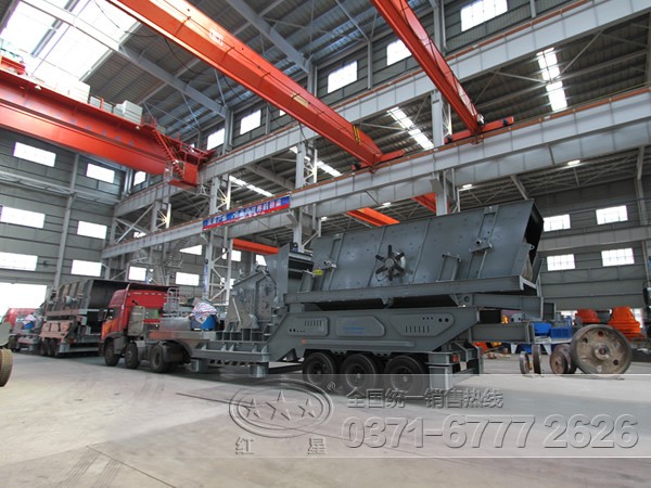 流動(dòng)破碎機(jī)-可移動(dòng)式砂石分離“車(chē)”多少錢(qián)一臺(tái)WYL81