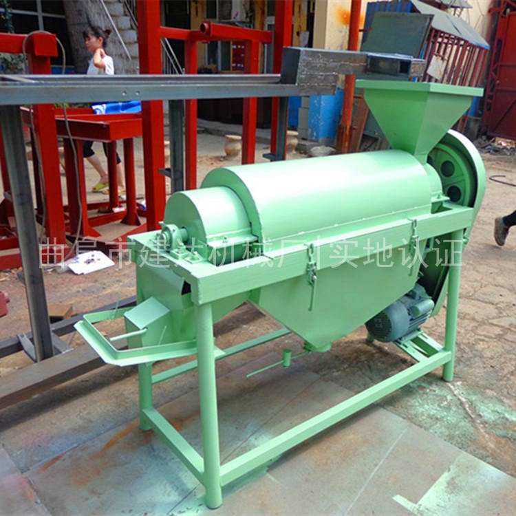 小型糧食拋光機(jī) 鴿糧去雜質(zhì)拋光設(shè)備