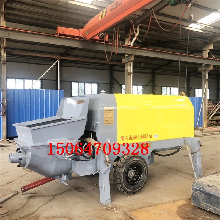 新型二次構(gòu)造柱混凝土細石泵 斜式混凝土輸送泵視頻 斜式二次構(gòu)造柱泵