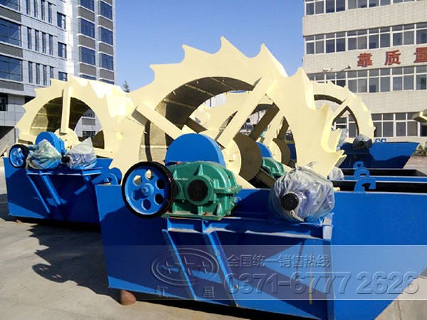 花崗巖洗砂機價格多少（附設(shè)備作業(yè)視頻）WYL84