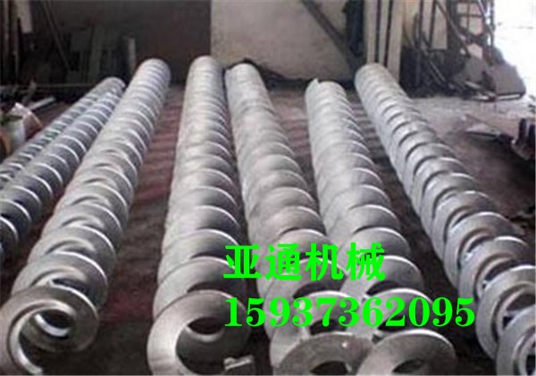 輸送機(jī)-河道清淤?gòu)U水處理無(wú)軸螺旋輸送機(jī)廠(chǎng)家-無(wú)軸絞龍型號(hào)圖紙