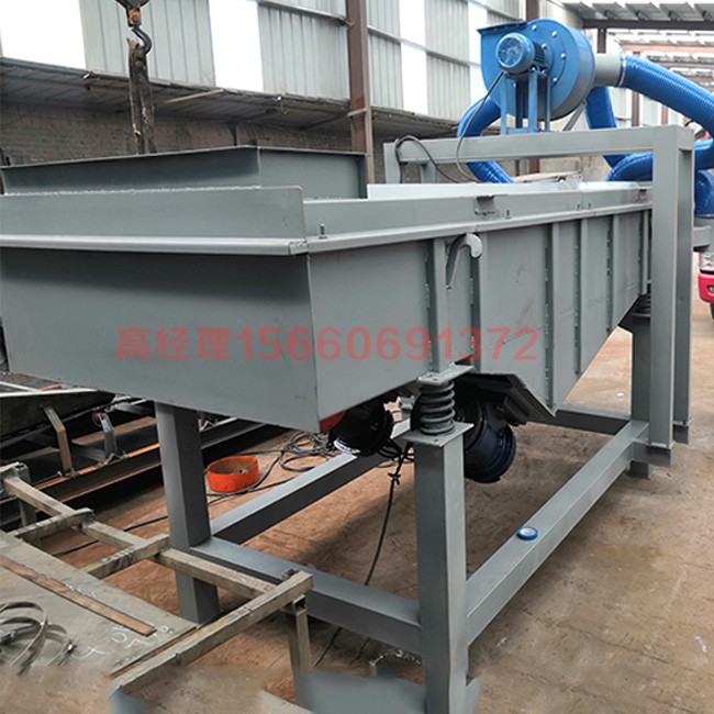 內(nèi)蒙珍珠巖分級過濾篩，3層直線振動篩