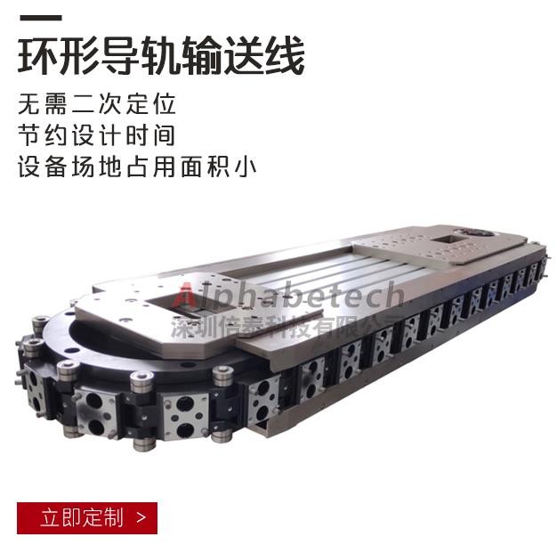 高速精密環(huán)形導軌輸送線  