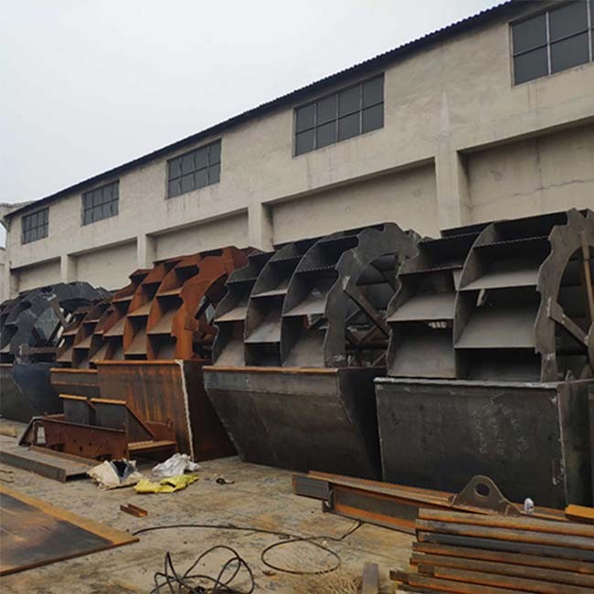 阜陽(yáng)全自動(dòng)礦山生產(chǎn)線，安徽輪式石粉洗砂機(jī)