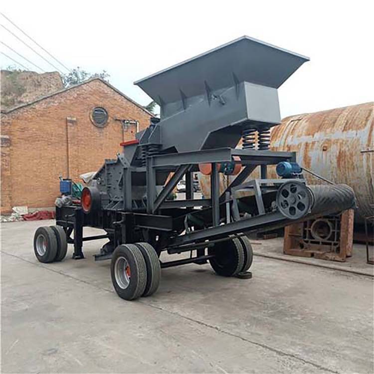 湖南小型移動制砂生產(chǎn)線，常德鵝卵石制砂機(jī)