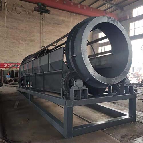 金昌建筑垃圾篩分機、甘肅籠式無軸滾筒篩石機