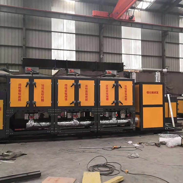徐州冀邦2倉催化燃燒設(shè)備分室循環(huán)脫附設(shè)備