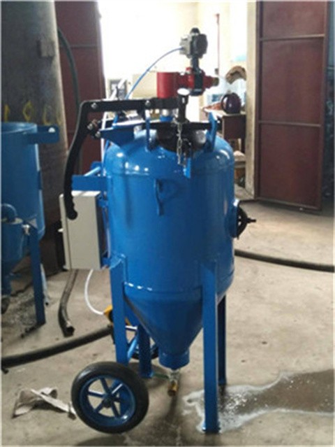 水砂混合無塵除銹噴砂機