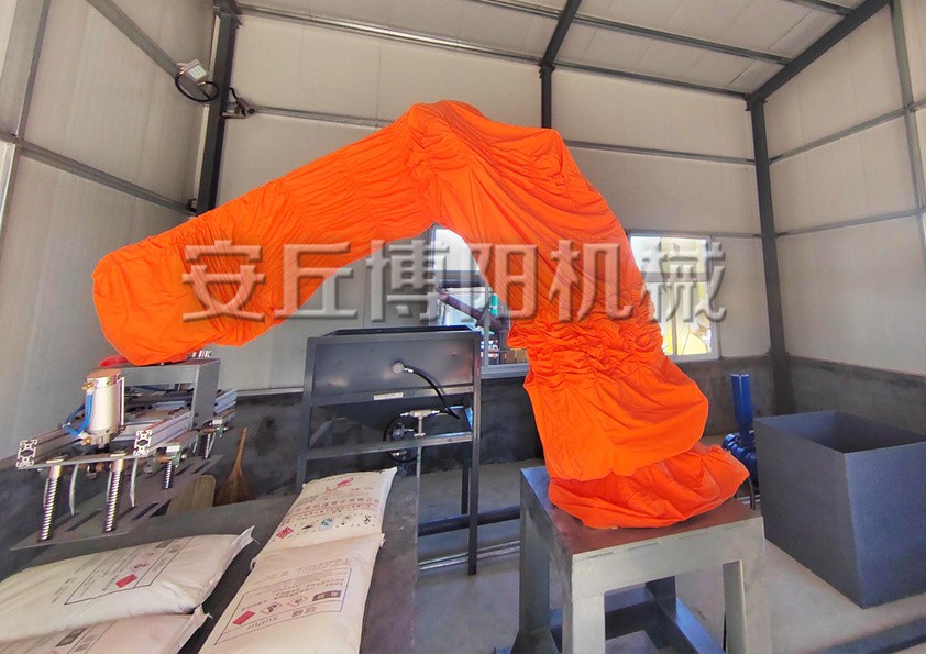 麩皮智能自動拆包機器人 山東全自動破袋設(shè)備