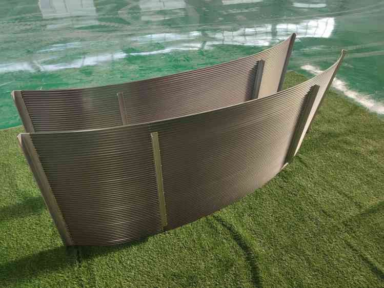 不銹鋼弧形篩板、條縫篩板可按圖紙加工定做