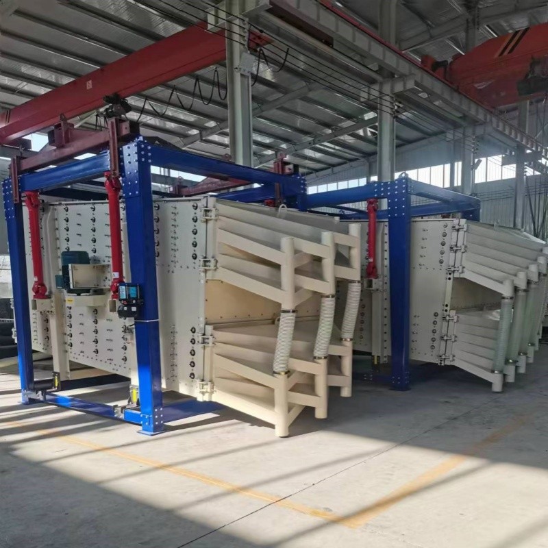 重型礦用篩廠(chǎng)家鐵礦砂廠(chǎng)方形搖擺振動(dòng)篩