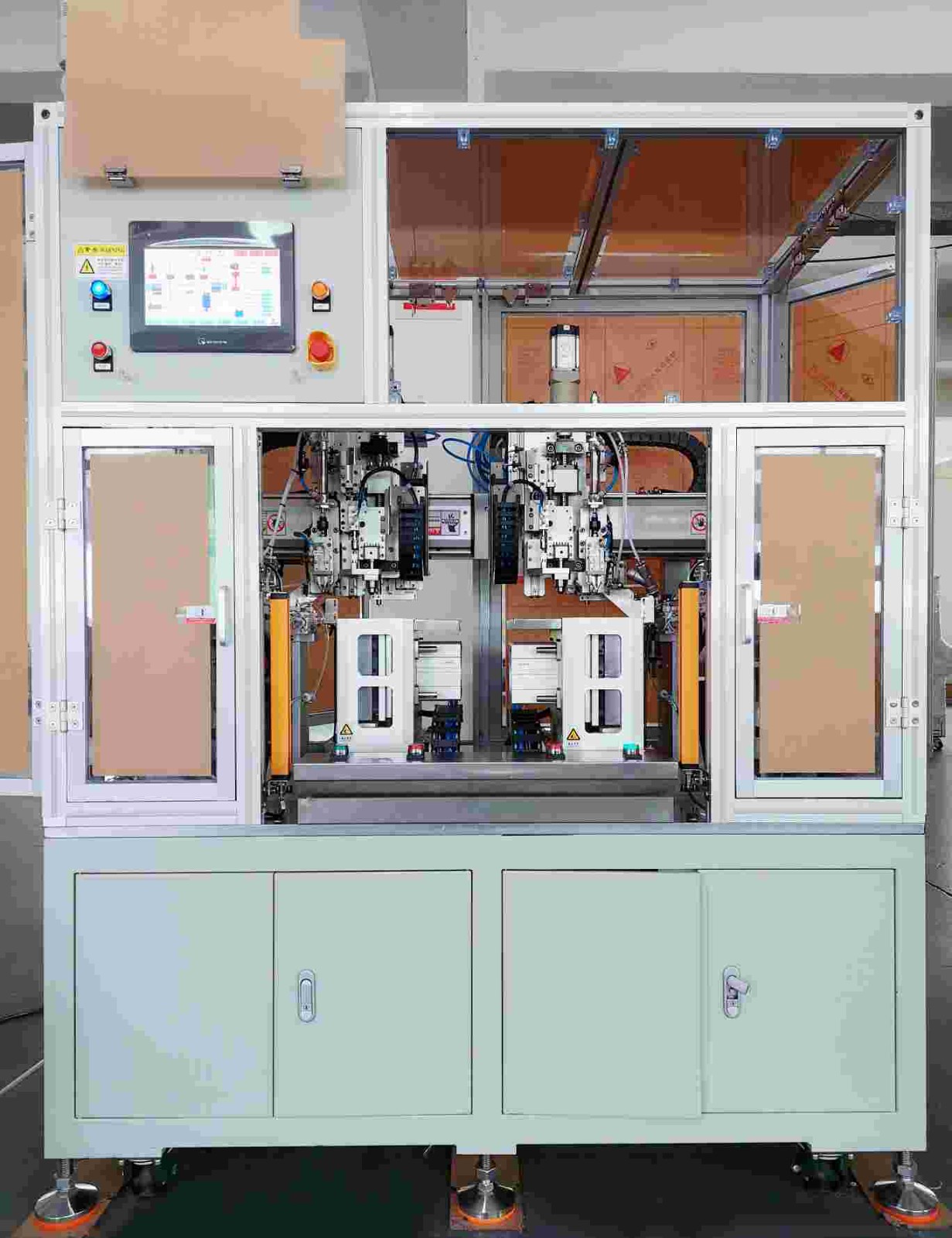 方形鋁殼磷酸鐵鋰電池氣密性檢測機