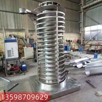 			 不銹鋼振動螺旋上料機(jī)砂石高溫顆粒電動提料機(jī)			 