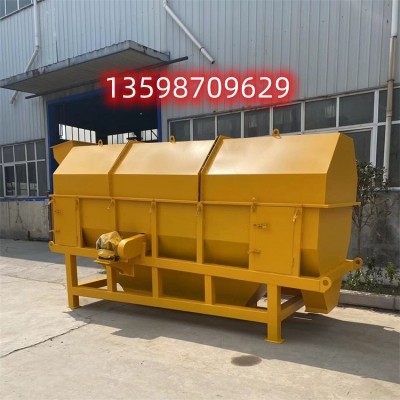 供應(yīng)鵝卵石篩選機用生產(chǎn)單層滾筒篩無軸滾筒篩型號參數(shù) 