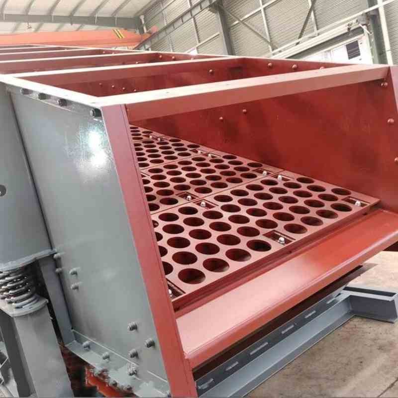 雙振幅振動篩沙機 雙軸雙激振稀油圓振動篩