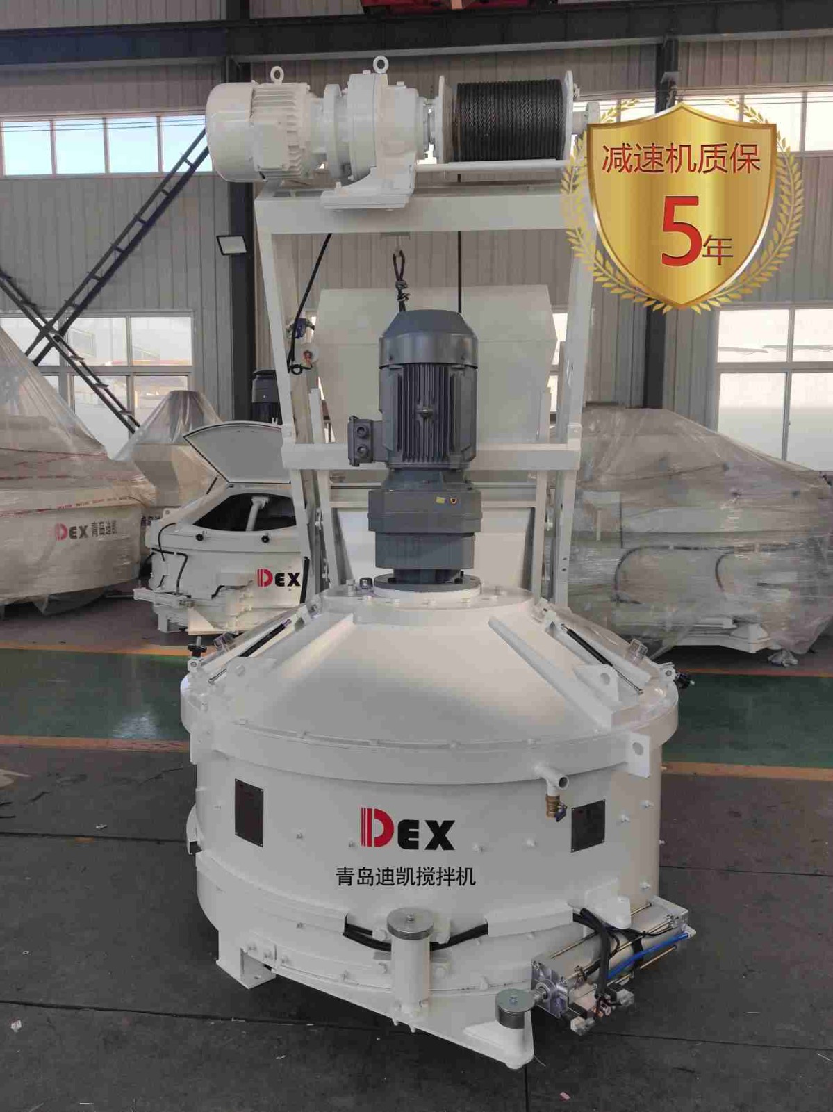 立軸混凝土攪拌機充分挖掘市場潛力，降本增效混合“忙”