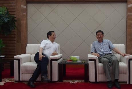 中國砂石協(xié)會秘書長韓繼先赴河南黎明重工科技股份有限公司調研