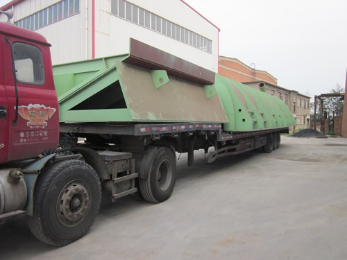 太行全利山東90噸電爐廢鋼預熱連續(xù)裝料系統(tǒng)發(fā)貨