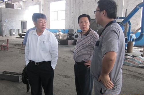 印尼威拉薩帝集團總裁韓金福先生蒞臨河南太行全利重工考察