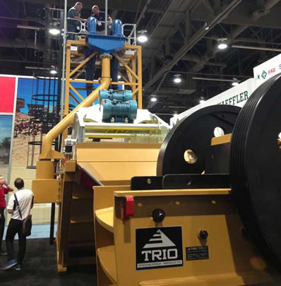 TRIO杰弗朗破碎機亮相美國拉斯維加斯工程機械展