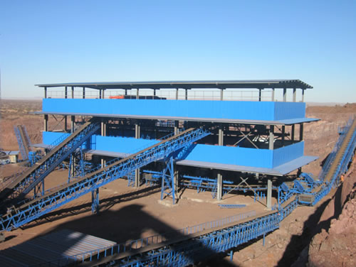 松滋金津礦機南非500噸每小時錳礦生產(chǎn)線項目