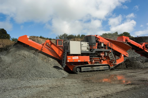 移動(dòng)破碎篩分設(shè)備將建筑垃圾變廢為寶