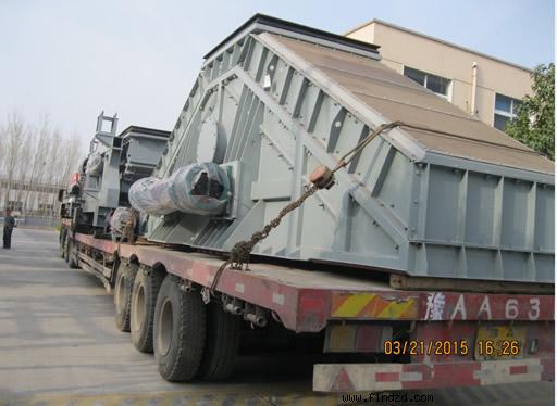 河南金特振動中鋼設(shè)備有限公司（金盛蘭項目）發(fā)貨現(xiàn)場