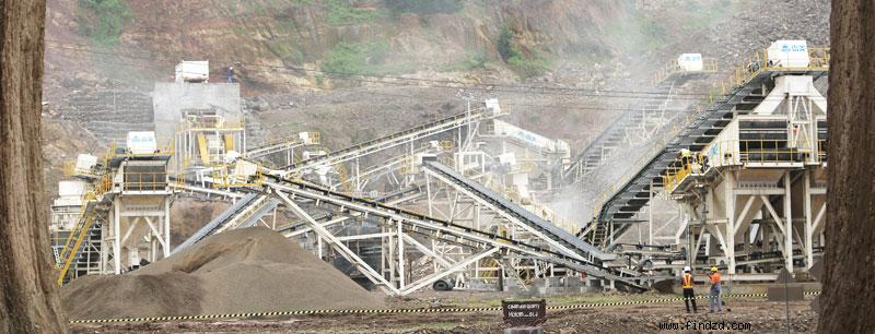 山美建設(shè)的印尼豪瑞300噸骨料生產(chǎn)線