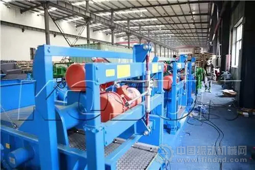 KOSUN LS703振動篩安裝完畢