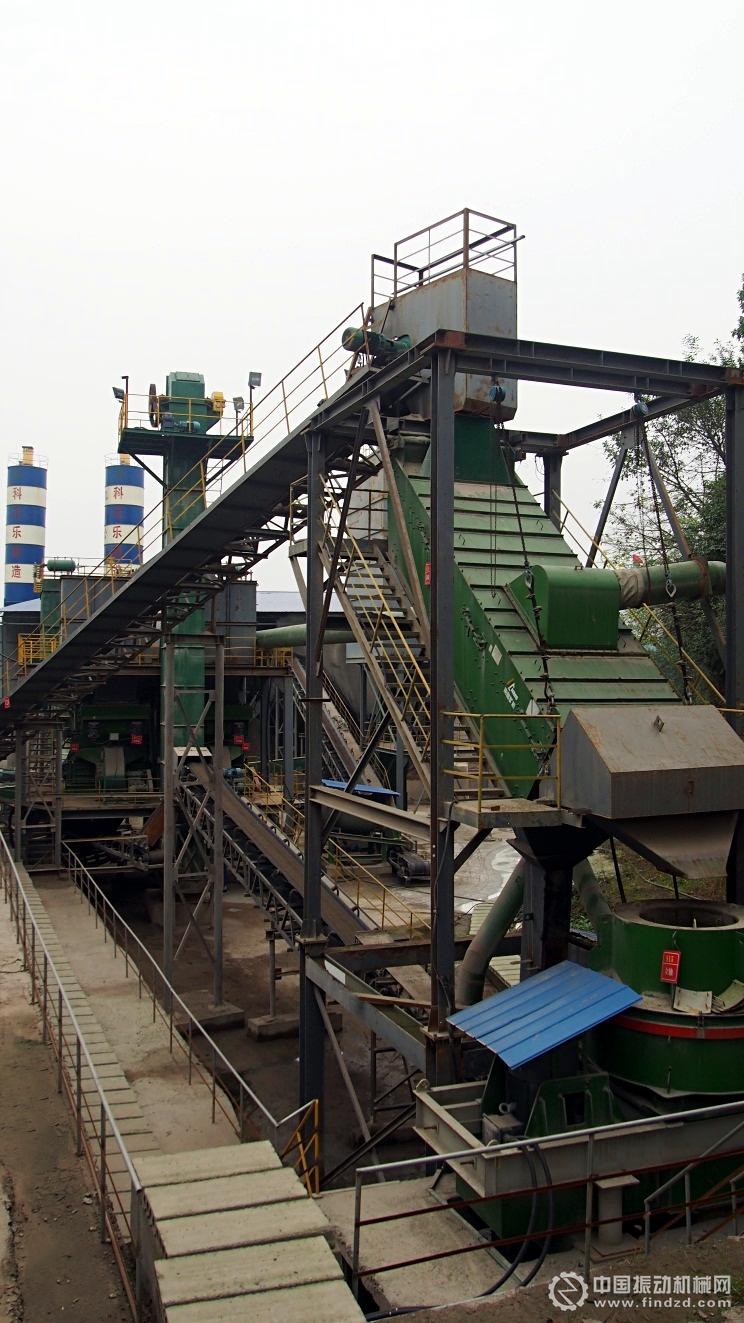  圖五  精制砂和選粉車間