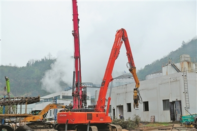 正在建設中的一般工業(yè)固廢處理點